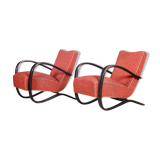 Paire de fauteuils Art Déco H269 par Up Závody, conçus par Halabala 1930