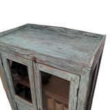 Teak curiosity cabinet