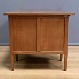Solid oak pedestal desk, Régy establishments – 1940