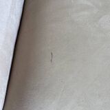 Canapé trois modules en alcantara beige