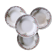Soup plates x4, Onnaing, Guirlande model, 19th century
