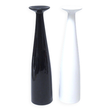 Two Italian SC3 vases from the 1960s