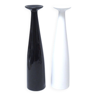 Two Italian SC3 vases from the 1960s