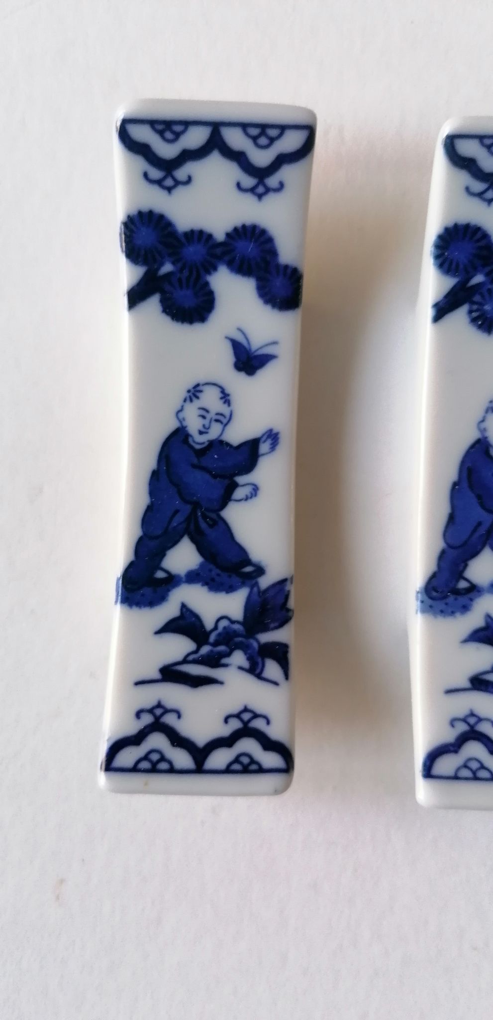 6 porte-couteau porcelaine du Japon