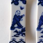 6 porte-couteau porcelaine du Japon