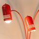 Floor lamp with 3 lights, 1970s vintage modernism