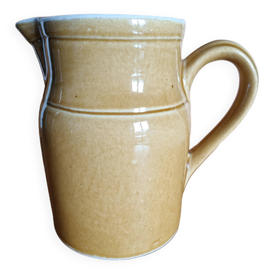 Pichet vintage en grès émaillé 1L