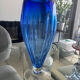 Cobalt blue glass vase – Etruria glassware, 1970s