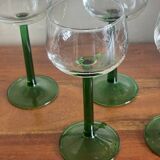 5 verres à vin blanc