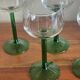 5 white wine glasses