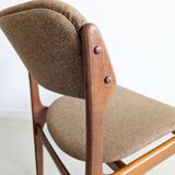 Set of 6 'Model 49' Dining Chairs by Erik Buck for Oddense Maskinsnedkeri 1960's