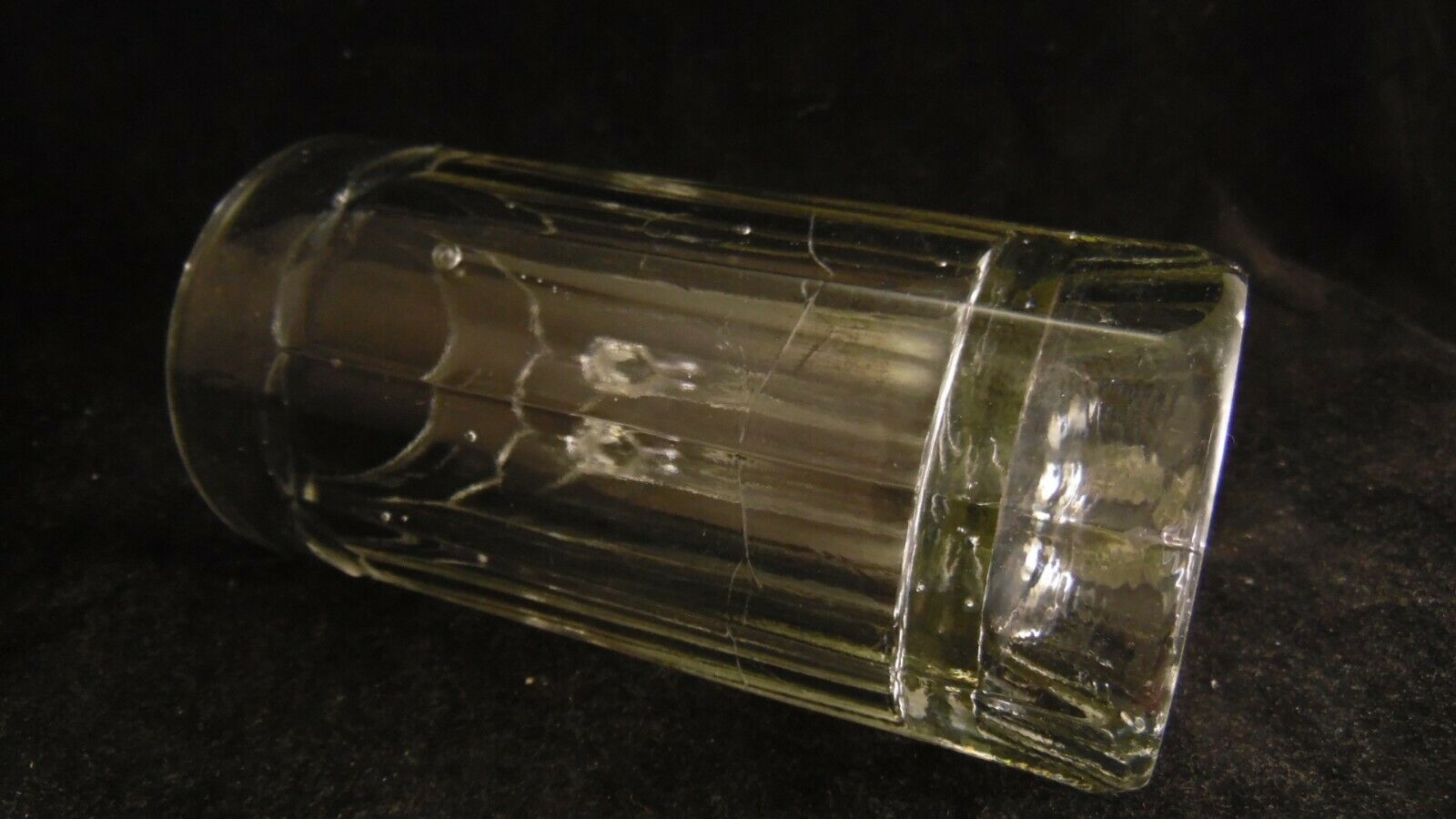 Series of 4 beer mugs of glass-blown bistro era early 20th century