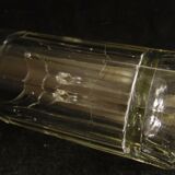 Series of 4 beer mugs of glass-blown bistro era early 20th century