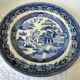 PLATE OLD CHINESE LANDSCAPE STAMPED ON THE BACK IMPERIAL STONE ENGLAND