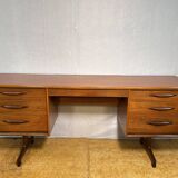Mid-Century Retro Vintage Teak Desk by Austinsuite – 1960