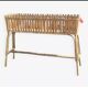 Large vintage bamboo planter