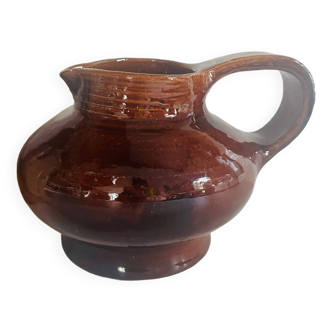 Old ceramic carafe