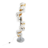 Murano glass cube floor lamp by Toni Zuccheri for VeArt 1960s
