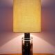 Glass Table Lamp by Helena Tynell for Limburg, 1960s