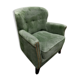 Fauteuil de bureau en velours