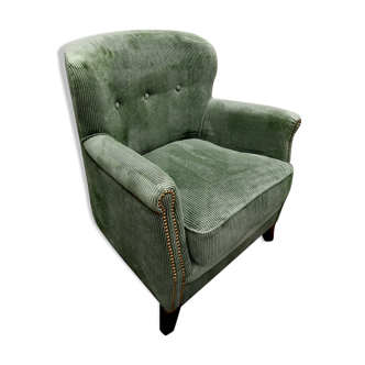 Velvet office chair