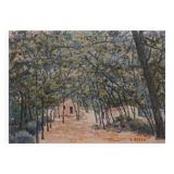 Landscape - oil on canvas