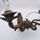 2 bronze wall lights
