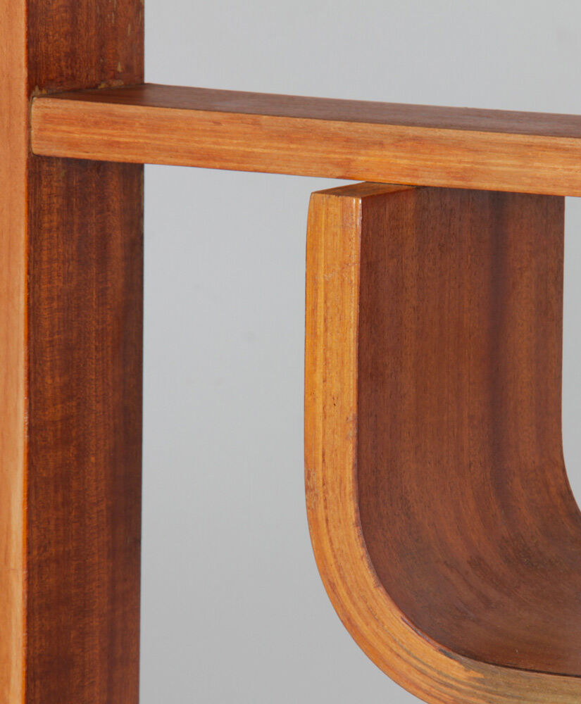 Vintage claustra, czech mahogany, 1960