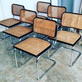 6 chairs by Marcel Breuer B32