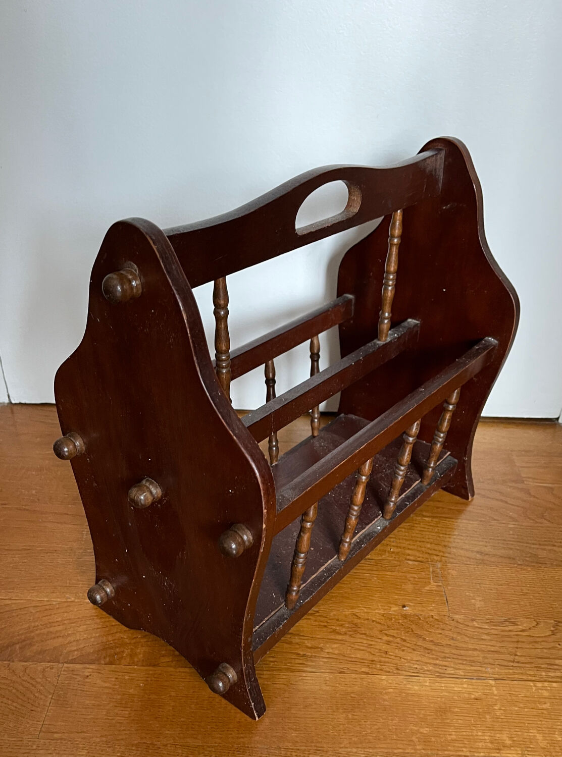 Vintage magazine rack