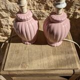 Paire de pieds de lampes de chevets