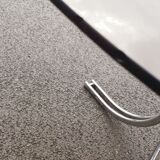Table en verre vintage