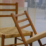 Chaises scandinaves années 60