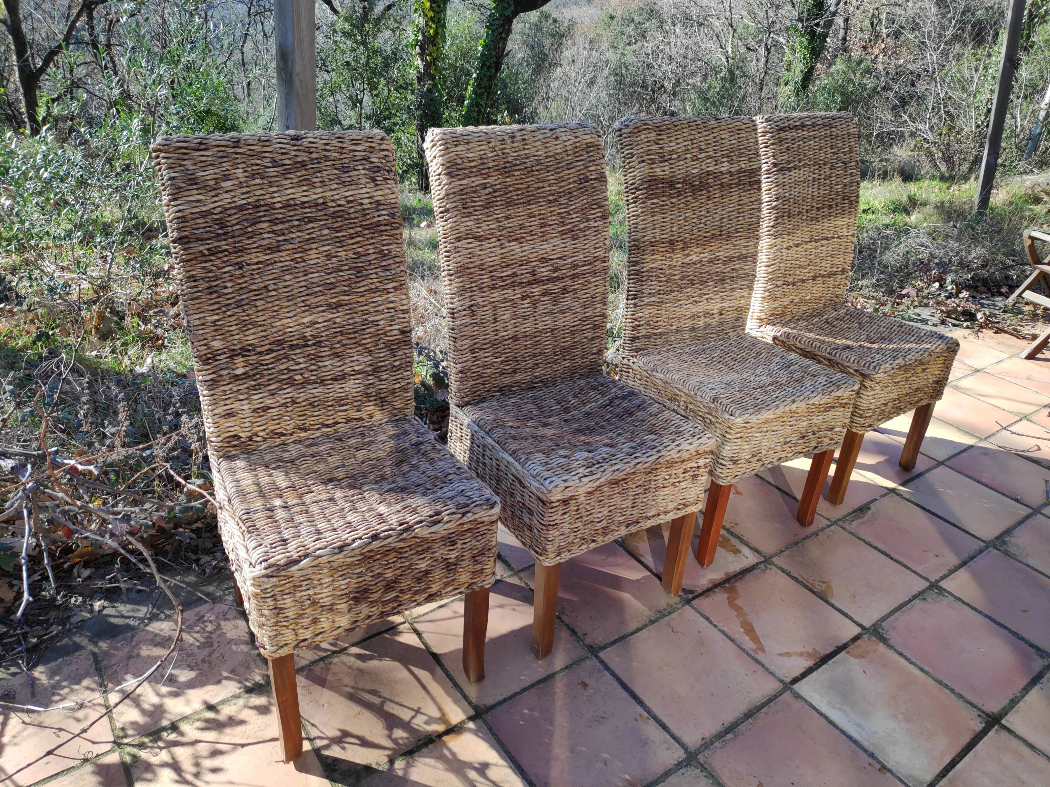 chaise en abaca