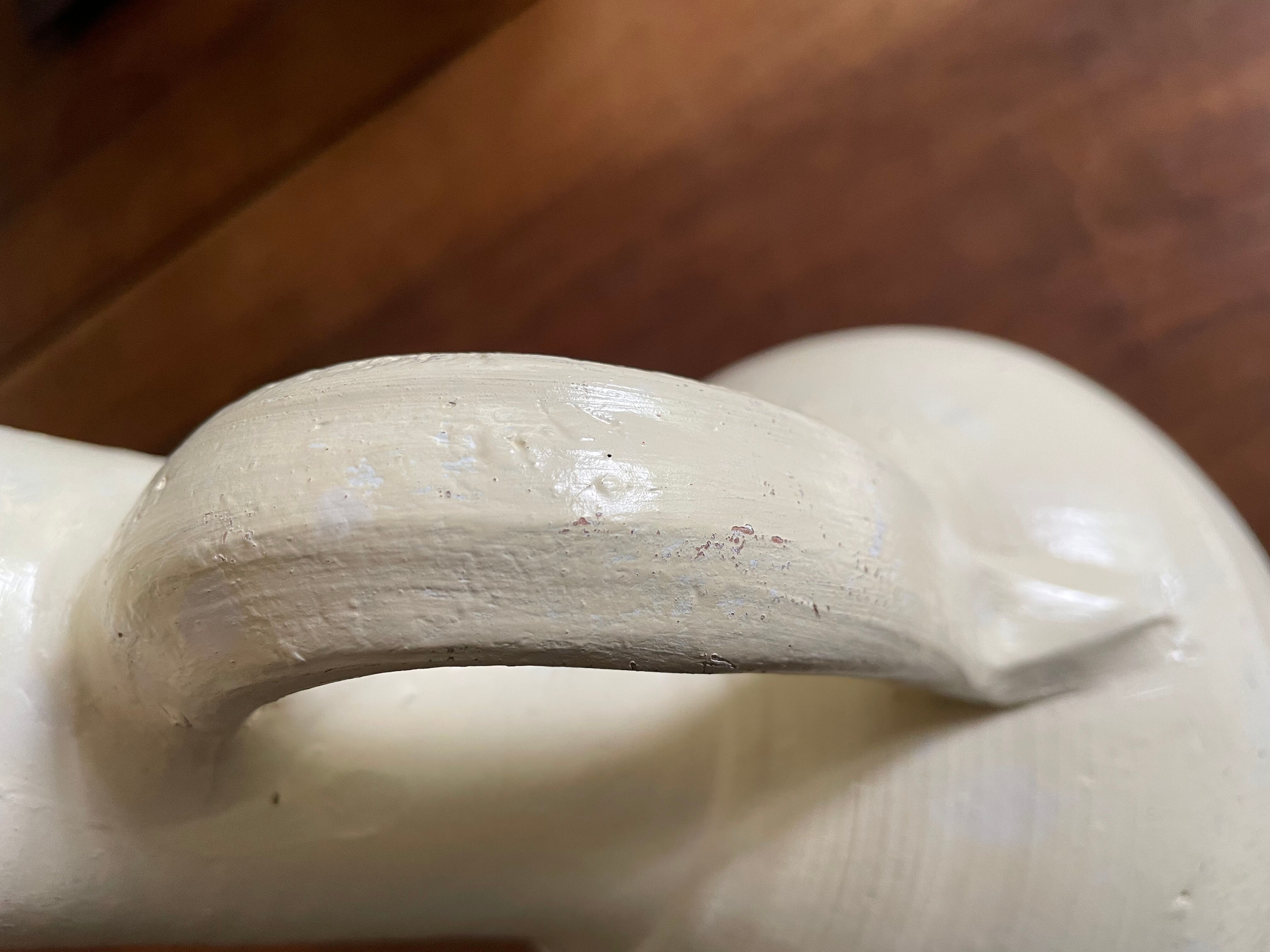 Terracotta amphora vase