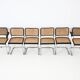 Ensemble de 6 chaises de salle à manger Style B32 de Marcel Breuer