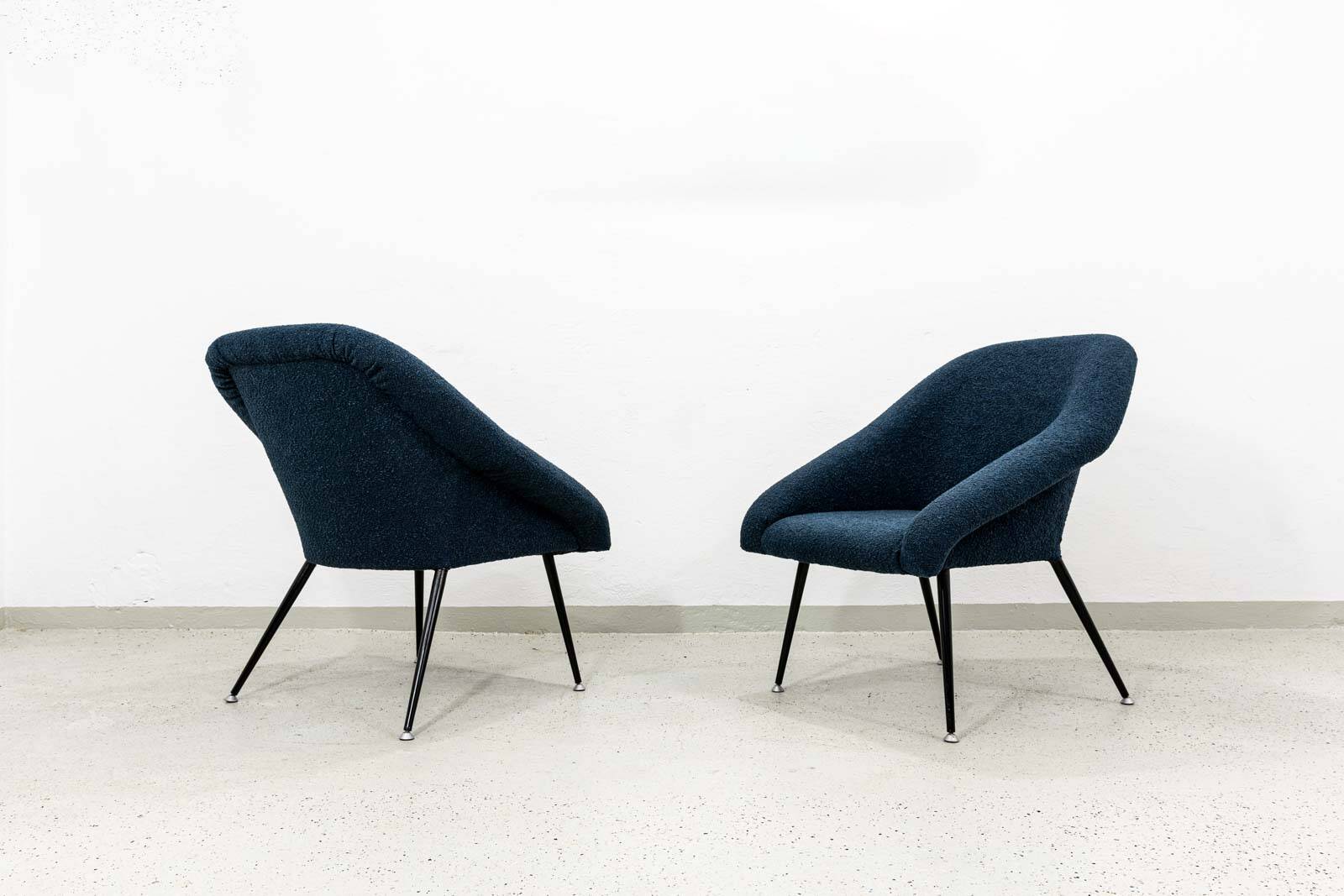 Space age Köln1, VEB Sitzmöbelwerke, Germany, 1970s, set of 2