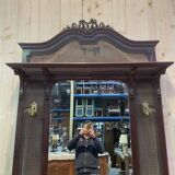 Vestiaire - Porte/Manteau  Napoléon III en acajou.