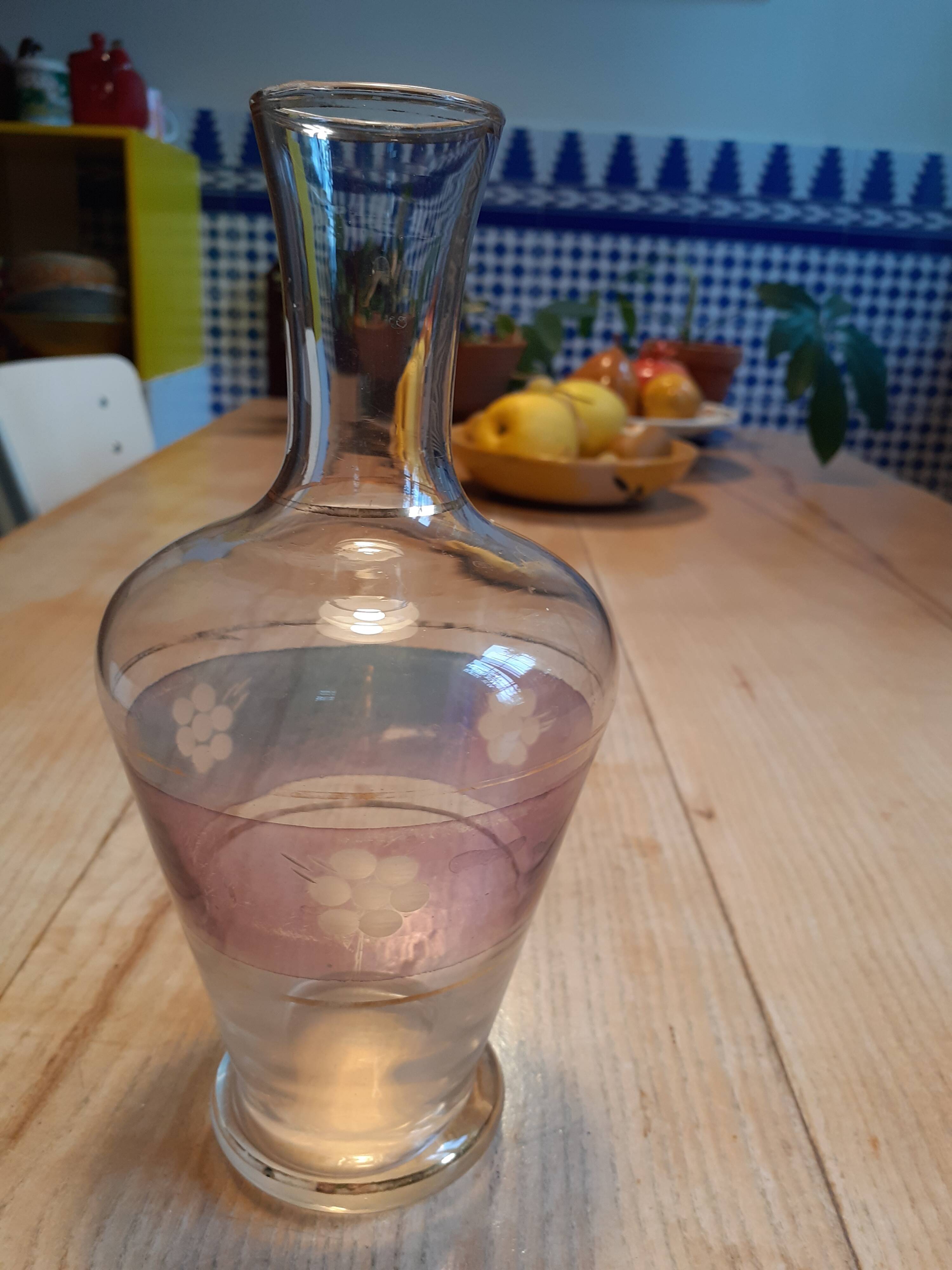 Delicate antique carafe