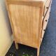 Very pretty stripped and sanded vintage chest of drawers with 4 drawers from the 1960s-1970s.
