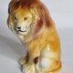 Lion en céramique émaillée, années 70