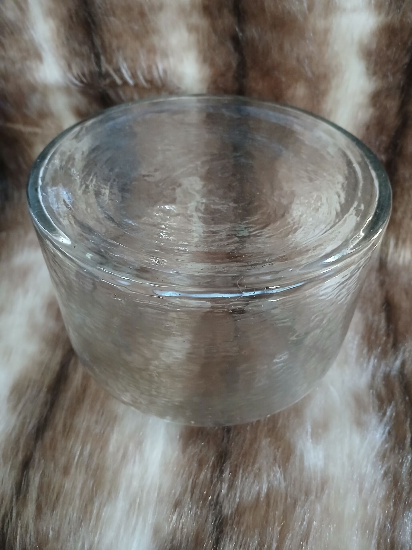 Bocal en verre + couvercle en métal
