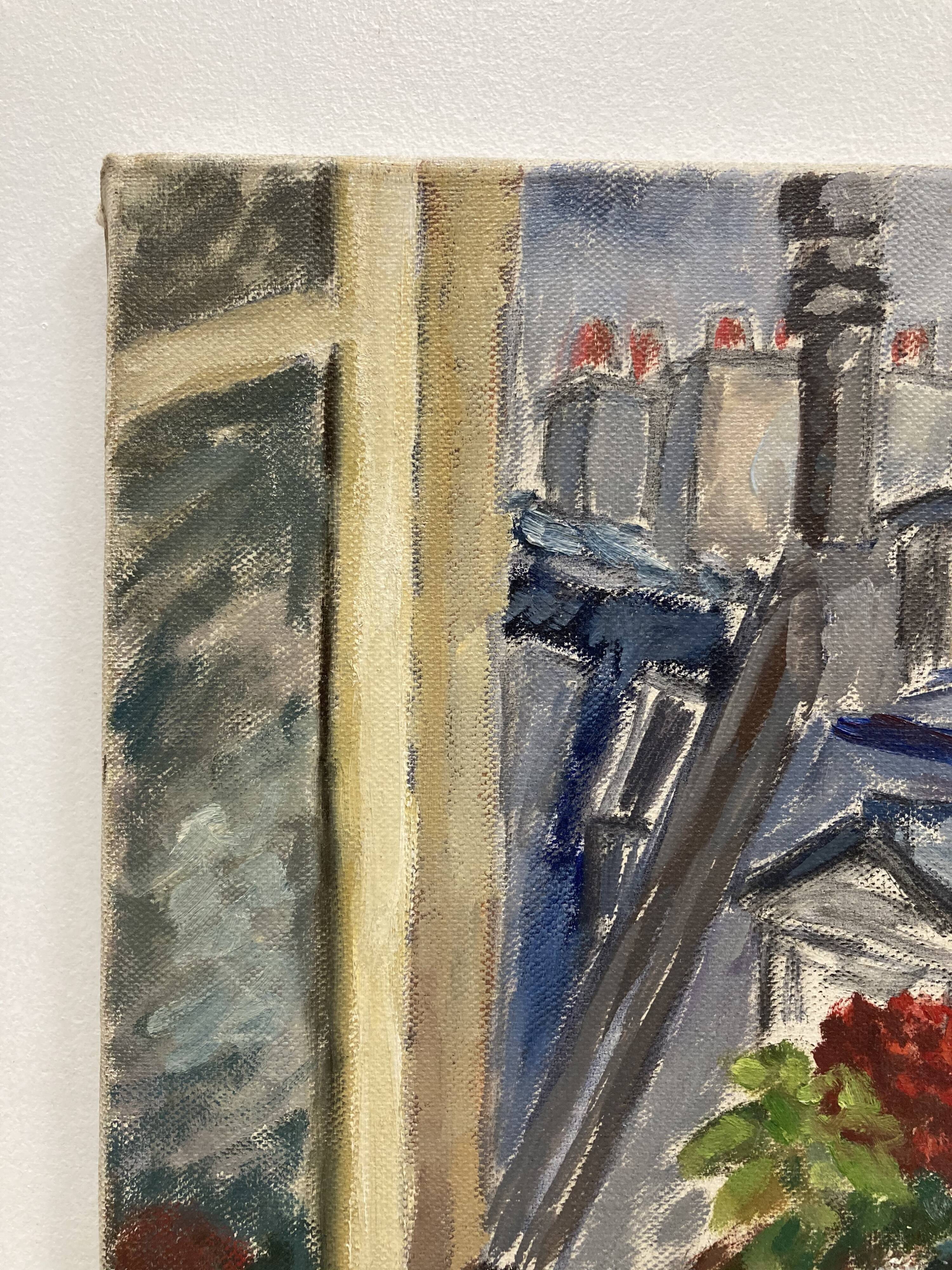 Huile sur toile vintage