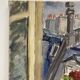 Huile sur toile vintage