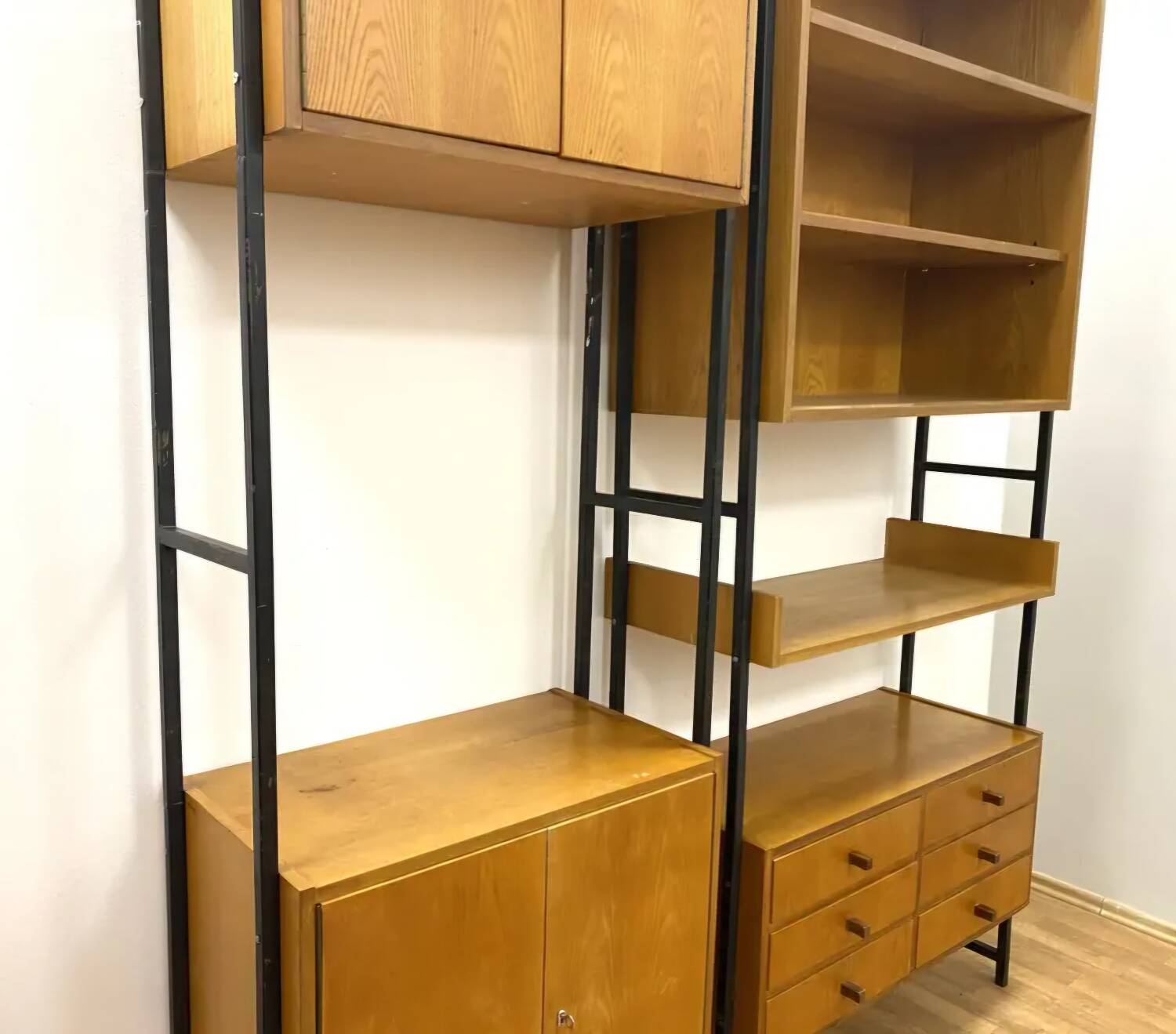Drevotàr storage unit, Czech vintage 1960s