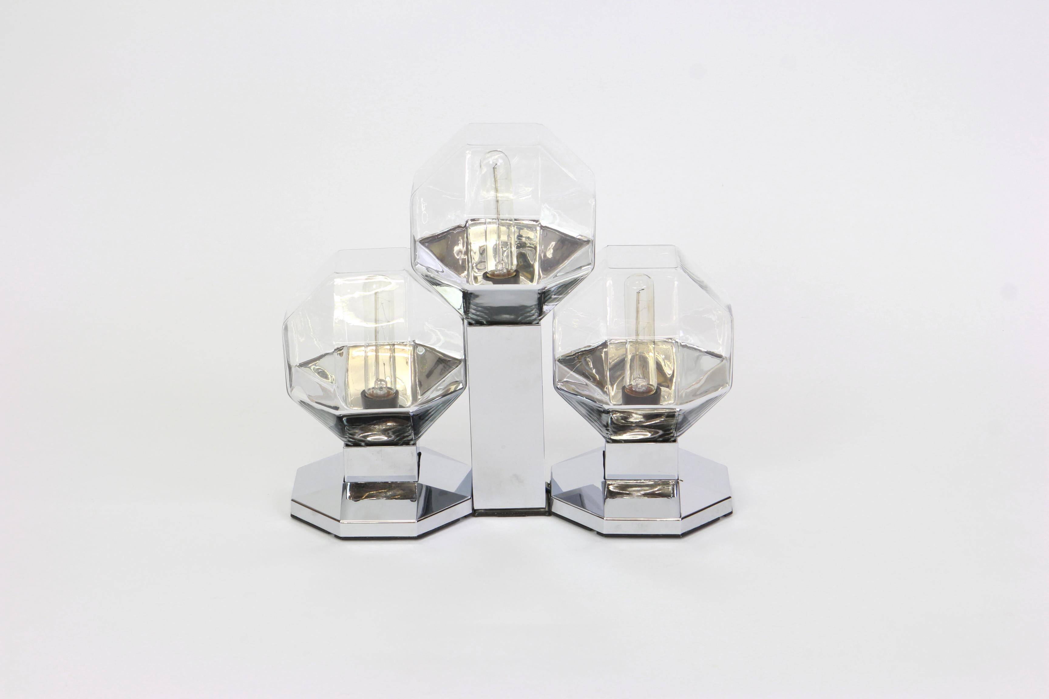 Pair of Two Wall Sconces by Motoko Ishii for Staff, Germany, 1970s