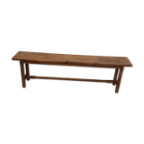 Vintage handmade wooden bench dimension: width -160 cm— height -37cm- depth -27cm-