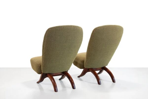 Ensemble de deux chaises Congo par Theo Ruth pour Artifort, 1960