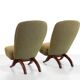 Ensemble de deux chaises Congo par Theo Ruth pour Artifort, 1960