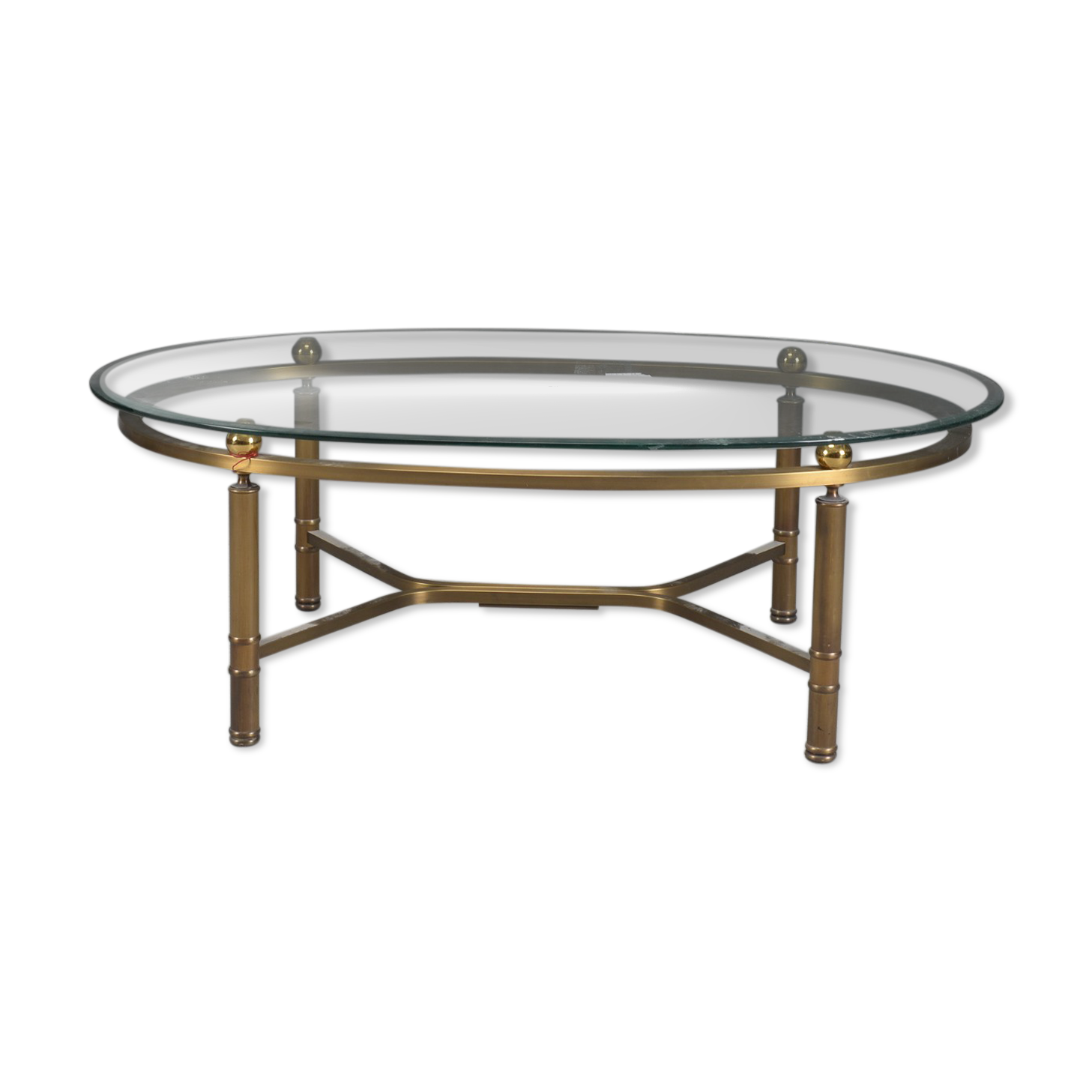 Oval coffee table